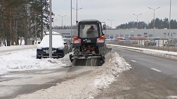 The red danger level has been declared in Belarus on 9 January 