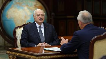 Президент принял с докладом председателя Палаты представителей Национального собрания Беларуси