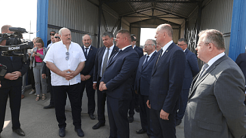 А. Лукашенко с рабочей поездкой в Брестской области