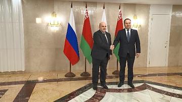 Переговоры премьер-министров Беларуси и России в Москве