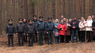 The remains of genocide victims were reburied in Vetka district