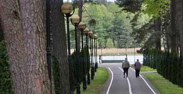 The capital is developing the infrastructure of park areas 