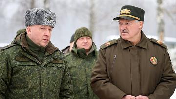 Президент Беларуси лично проверил боеготовность Вооружённых Сил