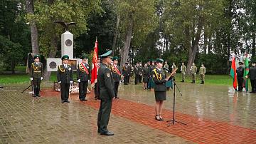 Young officers have joined the ranks of the Polotsk border guard unit