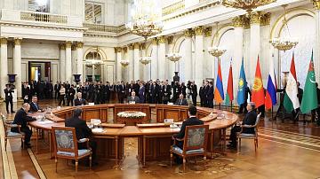 An informal meeting of the Heads of the CIS member states was held in St. Petersburg