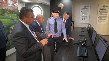 The delegations of Russia and Kyrgyzstan got acquainted with the work of the Ministry of Internal Affairs of Belarus 