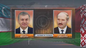 Александр Лукашенко поздравил Шавката Мирзиёева