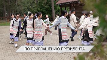 Первый сквозной грузовой поезд из Орши в Узбекистан / Дети из Юго-Восточной Азии в "Зубрёнке"