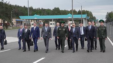 Делегация ОДКБ посетила участок ответственности Гродненской пограничной группы
