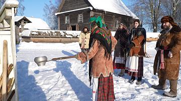 Ancient Belarusian folk games are being reconstructed near Minsk
