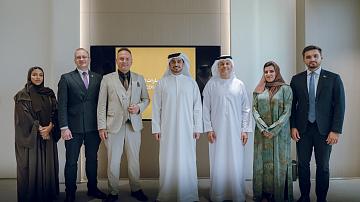 Belarus 24 TV channel management meeting at the UAE Media Council 