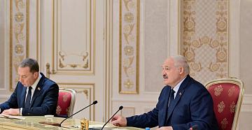 "Right now the main issue for us and in Russia is justice." Lukashenko met with a delegation of St. Petersburg led by Governor Alexander Beglov