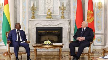 А. Лукашенко провёл переговоры с Президентом Гвинеи-Бисау Умару Сисоку Эмбало