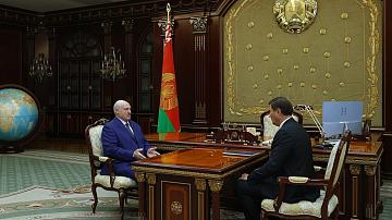 Глава государства принял с докладом министра иностранных дел Беларуси