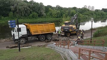 Large-scale renovation of the Neman embankment has started in Grodno