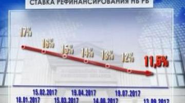 Снижение ставки рефинансирования