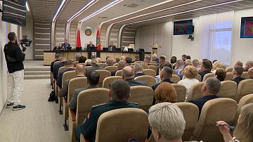 Состоялось заседание рабочей группы по проведению XIII Форума регионов Беларуси и России
