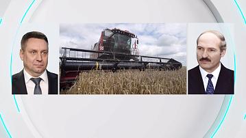 Progress of the harvest in the President's report