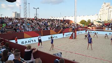 Beach volleyball tournament has ended in Minsk