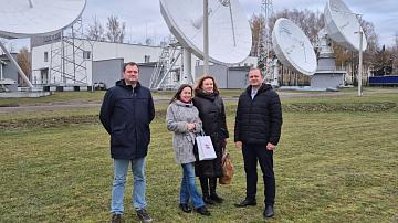 Делегация Телеканала «Беларусь 24» посетила BELINTERSAT