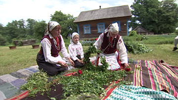 Обряд «Зеленец» провели в Дрогичинском районе