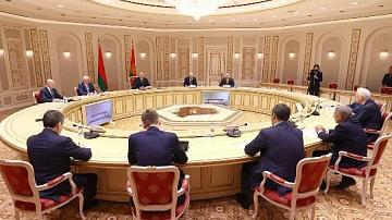 Президент Беларуси встретился с главой Татарстана
