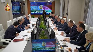 Law enforcement officers of Belarus and Tajikistan discussed cooperation