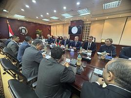 The delegation of the House of Representatives of the National Assembly of Belarus visits Egypt on an official visit