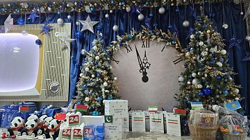 TV channel Belarus 24 brings New Year's cheer to the children of the family-type orphanage in the village of Istoki