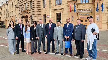 The Belarus 24 TV channel is popular with viewers from Azerbaijan
