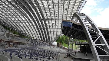 The Summer Amphitheater in Vitebsk is being modernized