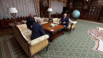 Президент Беларуси провёл встречу с председателем СК России