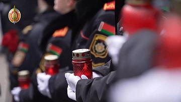 В Минске почтили память погибших при исполнении служебного долга сотрудников милиции