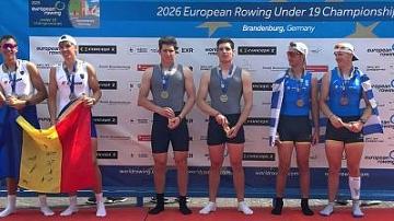  Belarusian rowers became European junior champions in the swing double