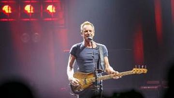 Sting's concert held in Minsk
