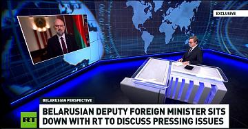 Deputy Minister of Foreign Affairs of Belarus Igor Sekreta spoke to RT English about Europe's demonization of Belarus and Russia