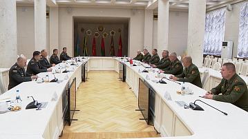  The Chiefs of the General Staff of Belarus and Azerbaijan held talks in Minsk