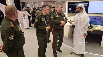 The Belarusian military delegation arrived in Qatar to participate in the DIMDEX-2026 exhibition