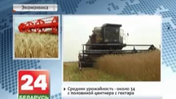 Belarusian agrarians harvest 2 million tons of grain