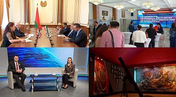 Межпарламентский диалог Беларуси и ОАЭ | Открытие Представительства Белтелерадиокомпании в Китае