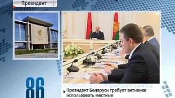 President of Belarus requires greater use of local energy resources