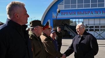 The President of Belarus visited the Minsk DOSAAF Aero Club