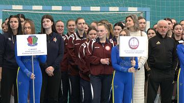 Grodno State University hosted a volleyball tournament for the Rector's Cup