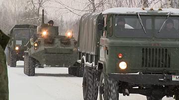 At the direction of the President, snap inspections of the Armed Forces are continuing