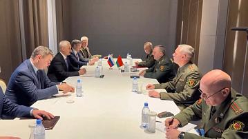 The Defense Ministers of Belarus and Russia held a meeting in Almaty