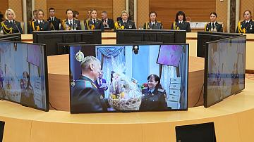 Около 500 многодетных женщин служат в органах внутренних дел Беларуси