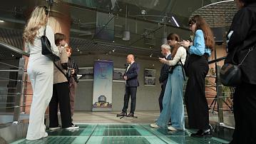 A photo exhibition has opened at the National Library of Belarus to mark the 20th anniversary of its new building