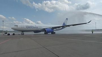Авиакомпания «Белавиа» презентовала новый самолёт Airbus A330-200
