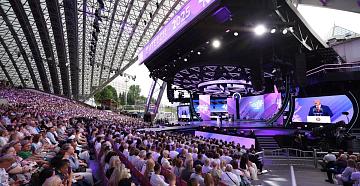 "Cherish your history and your traditions, they are our future". Lukashenko opens Slavianski Bazaar in Vitebsk