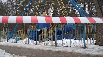 Chelyuskintsev Park is undergoing reconstruction